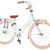 Volare Oma Classic Meisjesfiets - Tiener - 45 cm - lage zadelstand - Licht Blauw - Afbeelding 2