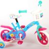 Ocean Kinderfiets - Unisex - 10 inch - Roze Blauw - Doortrapper - Afbeelding 3