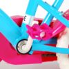Ocean Kinderfiets - Unisex - 10 inch - Roze Blauw - Doortrapper - Afbeelding 15