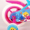 Ocean Kinderfiets - Unisex - 10 inch - Roze Blauw - Doortrapper - Afbeelding 4