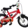 Disney Cars Kinderfiets - Jongens - 12 inch - Rood - Afbeelding 2