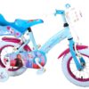Disney Frozen 2 Kinderfiets - Meisjes - 12 inch - Blauw/Paars - Twee Handremmen - Afbeelding 2