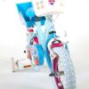Disney Frozen 2 Kinderfiets - Meisjes - 12 inch - Blauw/Paars - Twee Handremmen - Afbeelding 10