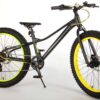 Volare Gradient Kinderfiets – Jongens – 24 inch – Zwart Groen Geel – 7 speed – Prime Collection - Afbeelding 3