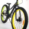 Volare Gradient Kinderfiets – Jongens – 24 inch – Zwart Groen Geel – 7 speed – Prime Collection - Afbeelding 14