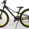 Volare Gradient Kinderfiets – Jongens – 24 inch – Zwart Groen Geel – 7 speed – Prime Collection - Afbeelding 17