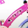 Disney Minnie Cutest Ever! - Kinderfiets - Meisjes - 12 inch - Roze - Twee Handremmen - Afbeelding 6