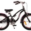 Volare Miracle Cruiser Kinderfiets - Meisjes- 16 inch - Mat Zwart - Prime Collection