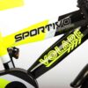 Volare Sportivo Kinderfiets - Jongens - 12 inch - Neon Geel/Zwart - 95% afgemonteerd - Afbeelding 7