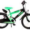 Volare Sportivo Kinderfiets - Jongens - 18 inch - Neon Groen Zwart - 95% afgemonteerd