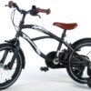 Volare Black Cruiser Kinderfiets - Jongens - 16 inch - Zwart - Twee handremmen - Afbeelding 14