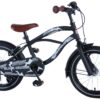 Volare Black Cruiser Kinderfiets - Jongens - 16 inch - Zwart - Twee handremmen - Afbeelding 2