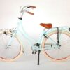 Volare Oma Classic Meisjesfiets - Tiener - 45 cm - lage zadelstand - Licht Blauw - Afbeelding 14