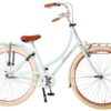Volare Oma Classic Meisjesfiets - Tiener - 45 cm - lage zadelstand - Licht Blauw