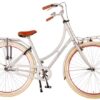 Volare Oma Classic Meisjesfiets - Tiener - 45 cm - lage zadelstand - Mat Zilver