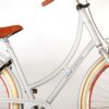 Volare Oma Classic Meisjesfiets - Tiener - 45 cm - lage zadelstand - Mat Zilver - Afbeelding 7
