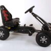 Volare Go Kart Racing Car - Jongens - Groot - Luchtbanden - Zwart - Afbeelding 4