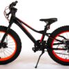 Volare Gradient Kinderfiets – Jongens – 20 inch – Zwart Oranje Rood – 6 speed – Prime Collection - Afbeelding 12