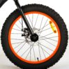 Volare Gradient Kinderfiets – Jongens – 20 inch – Zwart Oranje Rood – 6 speed – Prime Collection - Afbeelding 4