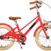Volare Melody Kinderfiets - Meisjes - 16 inch - Koraal Rood - Prime Collection