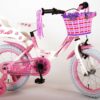 Volare Rose Kinderfiets - Meisjes - 14 inch - Roze/Wit - 95% afgemonteerd - Afbeelding 3