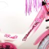 Volare Rose Kinderfiets - Meisjes - 14 inch - Roze/Wit - 95% afgemonteerd - Afbeelding 7