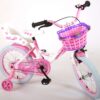 Volare Rose Kinderfiets - Meisjes - 16 inch - Roze/Wit - 95% afgemonteerd - Afbeelding 3