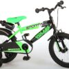 Volare Sportivo Kinderfiets - Jongens - 16 inch - Neon Groen Zwart - 95% afgemonteerd - Afbeelding 3