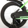Volare Sportivo Kinderfiets - Jongens - 16 inch - Neon Groen Zwart - 95% afgemonteerd - Afbeelding 5