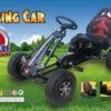 Volare Go Kart Racing Car - Jongens - Groot - Luchtbanden - Zwart - Afbeelding 2