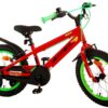 Volare Rocky Kinderfiets - Jongens - 16 inch - Rood - Twee handremmen - Afbeelding 3