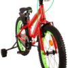 Volare Rocky Kinderfiets - Jongens - 18 inch - Rood - Twee handremmen - Afbeelding 10