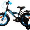 Volare Thombike Kinderfiets - Jongens - 14 inch - Zwart Blauw - Twee Handremmen - Afbeelding 13