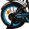 Volare Thombike Kinderfiets - Jongens - 14 inch - Zwart Blauw - Twee Handremmen - Afbeelding 4