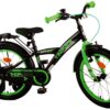 Volare Thombike Kinderfiets - Jongens - 18 inch - Zwart Groen - Afbeelding 3