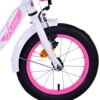 Volare Ashley Kinderfiets - Meisjes - 14 inch - Wit - Twee Handremmen - Afbeelding 4