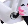 Volare Ashley Kinderfiets - Meisjes - 14 inch - Wit - Twee Handremmen - Afbeelding 10