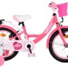 Volare Ashley Kinderfiets - Meisjes - 16 inch - Roze/Rood - Twee Handremmen