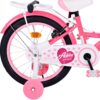 Volare Ashley Kinderfiets - Meisjes - 18 inch - Roze/Rood - Twee handremmen - Afbeelding 3