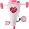 Volare Ashley Kinderfiets - Meisjes - 18 inch - Roze/Rood - Twee handremmen - Afbeelding 5