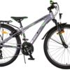 Volare Cross Kinderfiets - Jongens - 24 inch - Grijs - 21 versnellingen - Twee handremmen - Afbeelding 2