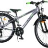 Volare Cross Kinderfiets - Jongens - 24 inch - Grijs - 21 versnellingen - Twee handremmen - Afbeelding 3