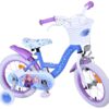 Disney Frozen 2 Kinderfiets - Meisjes - 14inch - Blauw/Paars - Afbeelding 3
