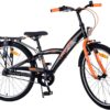 Volare Thombike Kinderfiets - Jongens - 24 inch - Zwart Oranje - 3 versnellingen - Afbeelding 2