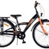 Volare Thombike Kinderfiets - Jongens - 24 inch - Zwart Oranje - 3 versnellingen