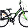 Volare Thombike Kinderfiets - Jongens - 24 inch - Groen Zwart - 3 versnellingen