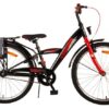 Volare Thombike Kinderfiets - Jongens - 24 inch - Zwart Rood