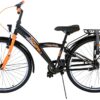 Volare Thombike Kinderfiets - Jongens - 26 inch - Zwart Oranje - Afbeelding 13