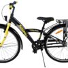 Volare Thombike Kinderfiets - Jongens - 26 inch - Zwart Geel- 3 versnellingen - Afbeelding 9