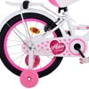 Volare Ashley Kinderfiets - Meisjes - 18 inch - Wit - Twee handremmen - Afbeelding 3